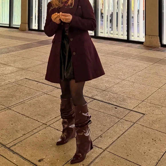 Boots Burgundy - Picture 6 of 9